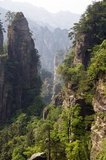 Wulingyuan Scenic Reserve (Chinese: 武陵源; pinyin: Wǔlíng Yuán) is a scenic and historic interest area in Hunan Province. It is noted for its approximately 3,100 tall quartzite sandstone pillars, some of which are over 800 metres (2,600 ft) in height and are a type of karst formation. In 1992 it was designated a UNESCO World Heritage Site.