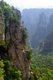 Wulingyuan Scenic Reserve (Chinese: 武陵源; pinyin: Wǔlíng Yuán) is a scenic and historic interest area in Hunan Province. It is noted for its approximately 3,100 tall quartzite sandstone pillars, some of which are over 800 metres (2,600 ft) in height and are a type of karst formation. In 1992 it was designated a UNESCO World Heritage Site.